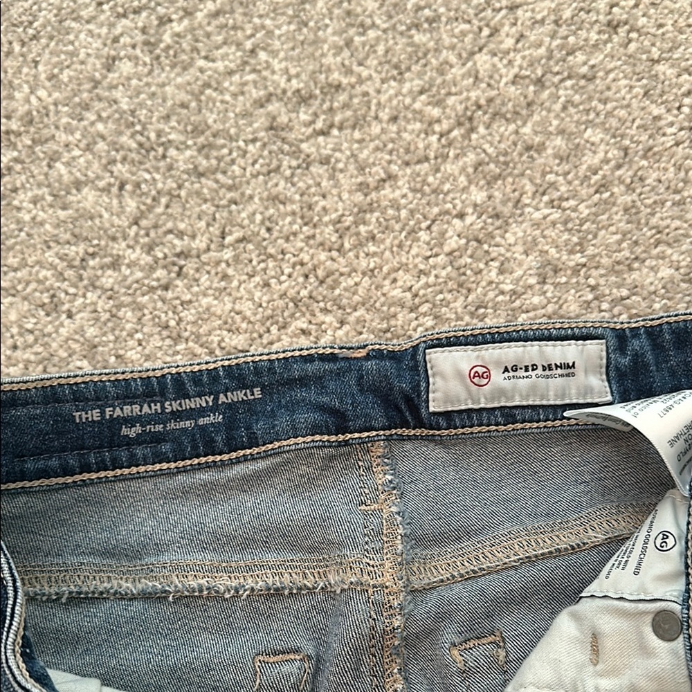 AG Adriano Goldschmied Women's High Rise Jeans - Blue